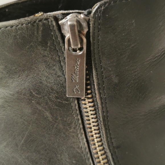 Dr.Martens Magdalena Women's Leather Heeled Chelsea Boots - Picture 4 of 12